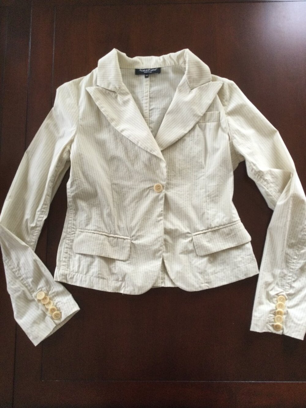 Adele Fado Lightweight jacket Size 44 Runs small Italy